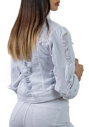 Chaqueta Dama Moda  Blanca Y Negra 