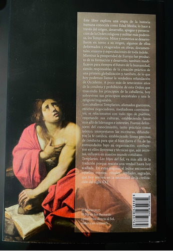 Imagen 4 de 9 de Libro Templarios Hijos Del Sol - Magdalena La Elegida