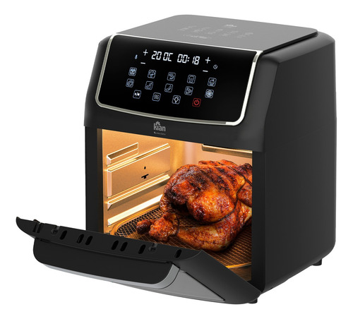 Air Fryer Oven 12l 1900w Afo-101d Kian Cor Preto
