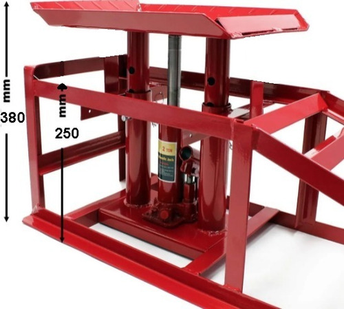 Imagen 10 de 10 de Elevador Para Autos Y Camionetas - Rampa Hidráulica - 2 Ton
