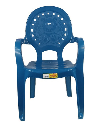 Silla Infantil De Platico Para Niño Colores Preescolar