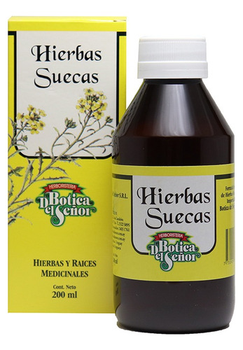 Hierbas Suecas Fitoextracto 200 Ml Botica Del Señor