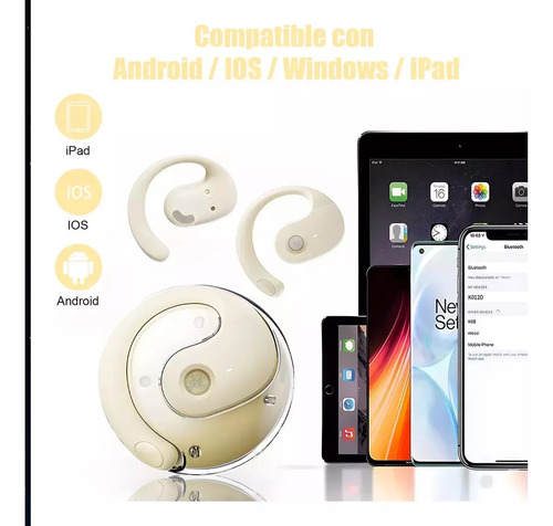 Audífonos Inalámbricos Other Bluetooth Headset 1 Par