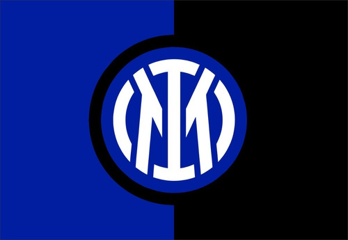 Bandeira Inter De Milão - Brasão Novo - 1x1,45m
