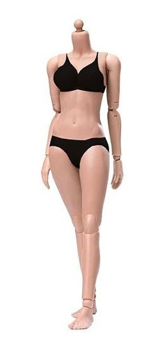 Cuerpo Pop Toys Xing Femenino Suntan Busto Grande Para 1/6