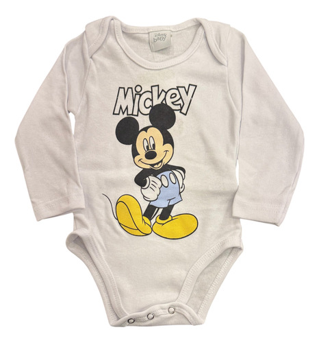 Ajuar Disney Bebé Set 3 Pzas Plush.mickey O Minnie Original Azul Mickey 12/18