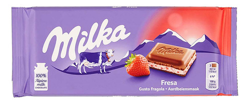 Chocolate Milka Fresa Yoghurt 100g