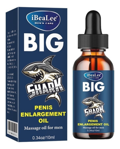  Óleo nutritivo para corpo Ibealee BIG SHARK BIG SHARK AUMENTO P en frasco de 10mL/10g suave