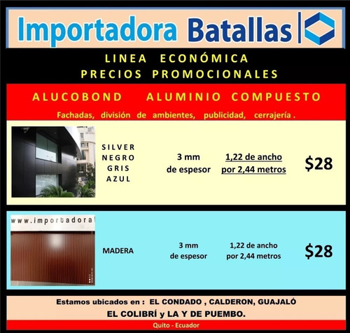Imagen 1 de 12 de Alucobond $28 Tol Tuberia Chova Hidrolavadora Ac5