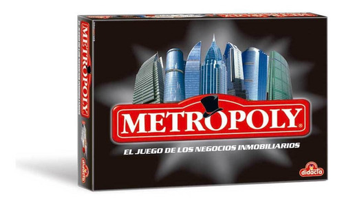 Juego De Mesa Para Toda La Familia Didacta Metropoly