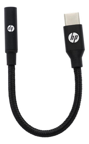 Dhc-tc131 Adaptador De Audio Usb-c A 3,5 Negro Trenzado