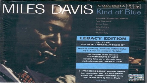 Miles Davis Kind Of Blue Legacy 2 Cd + Dvd Nuevo Origin&-.