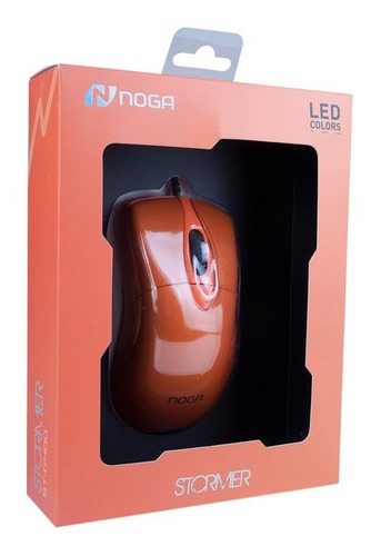 Imagen 2 de 4 de Mouse Noga St-g400 Naranja