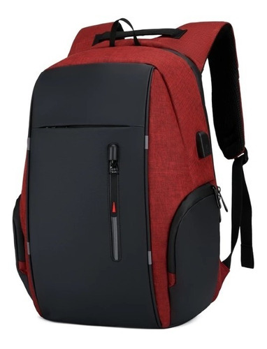 Mochila Con Usb Back Pack Antirrobo Super Calidad   Xsh  L-r