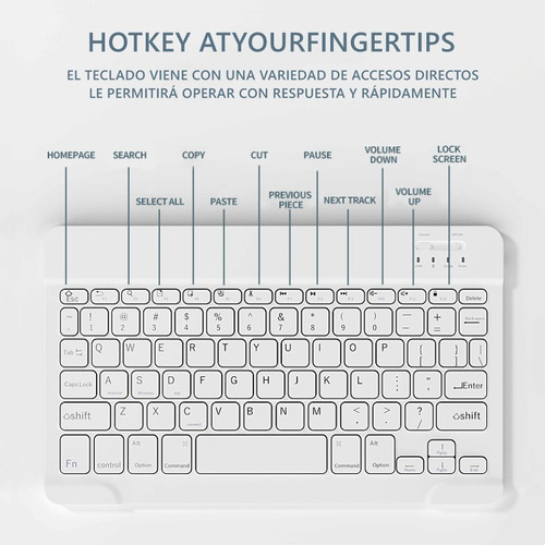 A Funda Teclado Mouse Para Lenovo Tab K11 Plus Tb-352fu Ñ