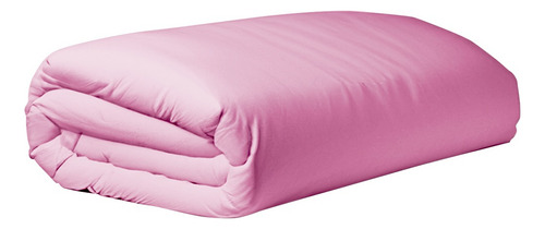 Edredom Soft Touch Casal Arte & Cazza Liso Cor Rosa