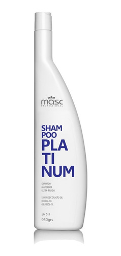 Shampoo Matizador Platinum Profissional 950ml + Brinde