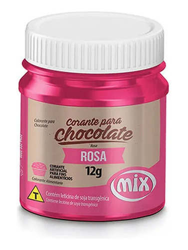 X3 Colorante Para Chocolate En Gel 12g Mix Rosa