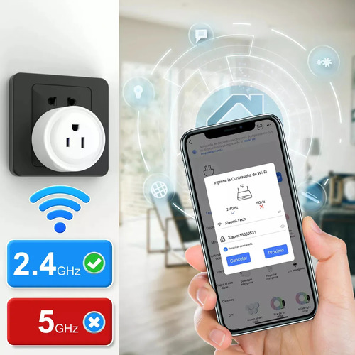 Enchufe Inteligente Wifi Cozylife App Alexa Google Home 4pcs Color Blanco