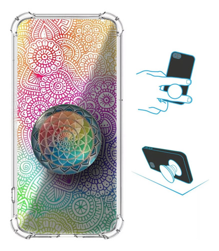 Carcasa Popsocket Mandala Para Samsung A51