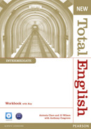 Libro New Total English Intermediate Workbook With Key And A