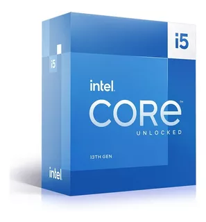 Procesador gamer Intel Core i5-13600K BX8071513600K de 14 núcleos y 5.1GHz de frecuencia con gráfica integrada