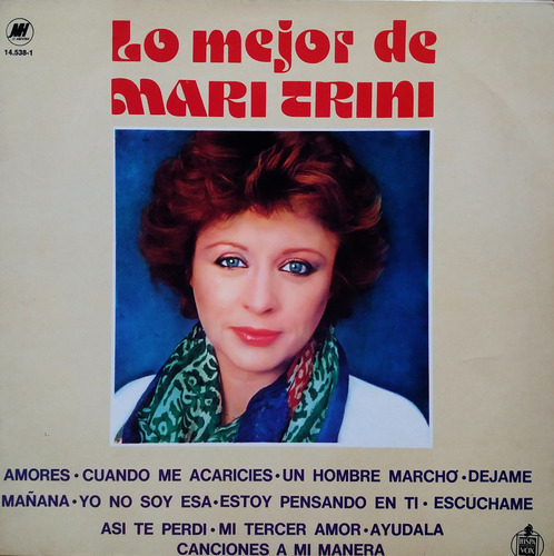 Mari Trini - Lo Mejor De Mari Trini Lp