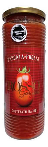Pure De Tomate Rosso Gargano Passata Clásica 690g Italia