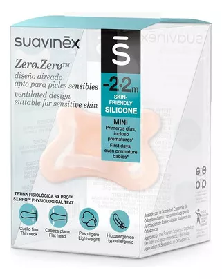 SUAVINEX - CHUPETE ZERO ZERO SILICONA (0-6 M)