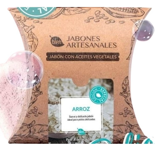 Jabon Artesanal Y Natural Aromatico O Limpiador Blen