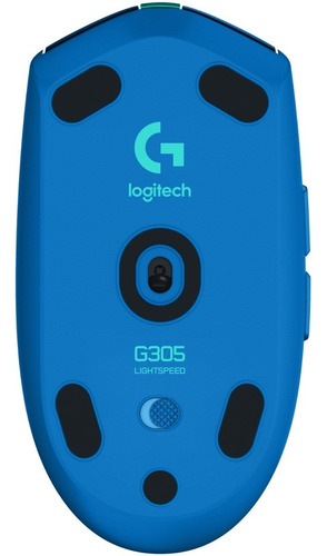 Mouse Logitech G305 Lightspeed Wireless Blue 910-006013 Color Azul