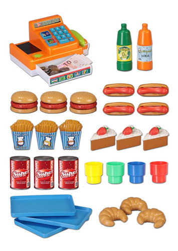 Fast Food. Juguete De Cocina. Petit Gourmet