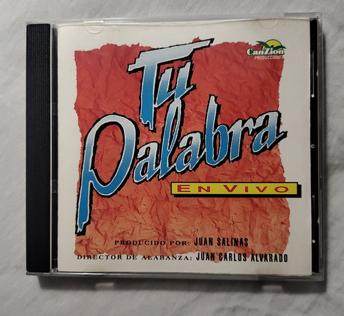 Juan Carlos Alvarado - Tu Palabra - Cd Edición Limitada (Usado)