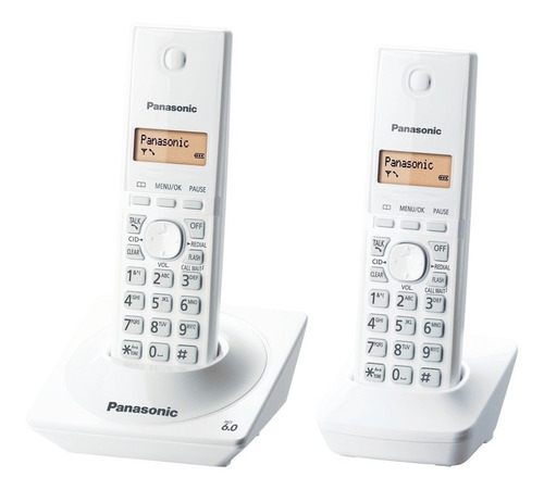 Teléfono Inalámbrico Duo Digital Panasonic Kx-tg1712 Call Id Dmaker