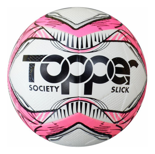 Kit 6 Bolas Futebol Society Topper Slick Atacado Com Nf.
