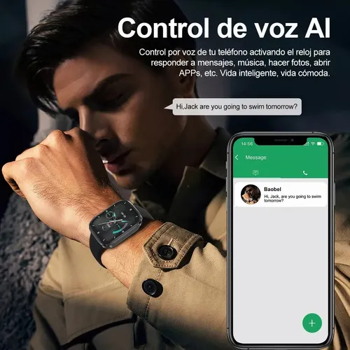 Smartwatch control por voz sale