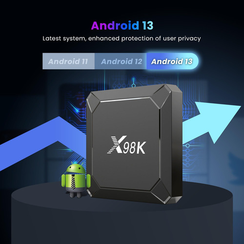 Sidiwen Android 130 Tv Box, X98k Android Tv Box 2 Gb Ram De