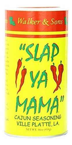 Mezcla De Condimento Cajn, Original De Slap Ya Mama