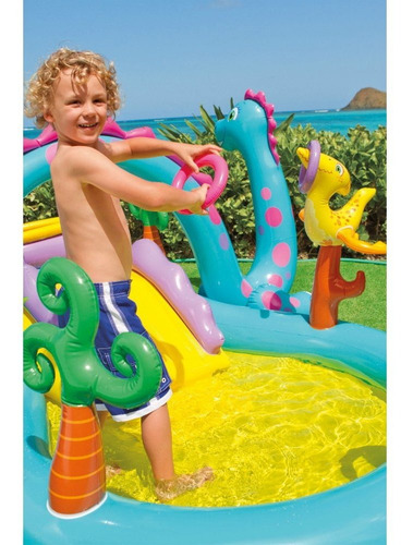 Centro De Juego Inflable Tierra De Dinosaurios De Intex, 31