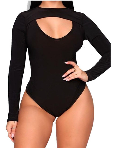 Body Suit Manga Larga Licra Colombiana Calidad Premium