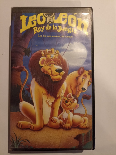 Vhs Leo El León Rey De La Jungla 1994 Español