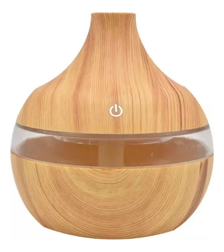 Mini Humidificador Usb Difusor De Aromas Con Luz Yx-025s Color Madera Claro