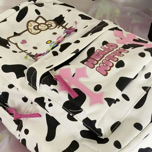 Mochila Mediana Kitty Linda Estudiante Kawai