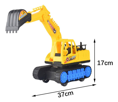 Navvy Toy Vehículo De Ingeniería Vehículo De Juego Grande