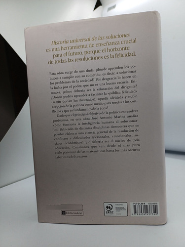 Historia Universal De Las Soluciones - J. A. Marina