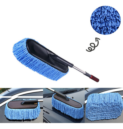 Escoba De Lavado De Carro Mop De Ajustable