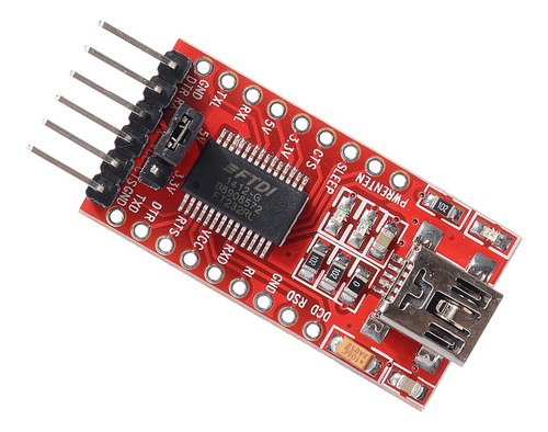 Usb Ttl Ft232rl Ftdi Módulo Convertidor Adaptador Serial P