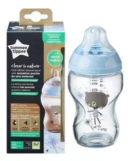 Biberon De Vidrio Para Recien Nacido Tommee Tippee 250 Ml