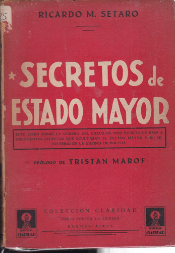 Secretos De Estado Mayor - Ricardo M. Setaro