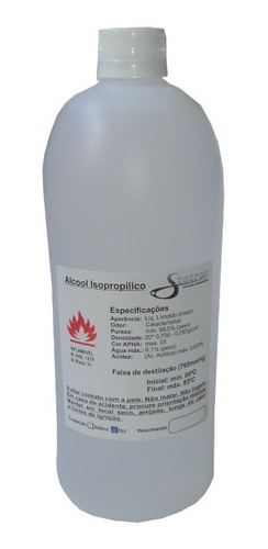 Alcool Isopropilico 1 Litro Cleaner  Veja Frete No Link 1 Pc